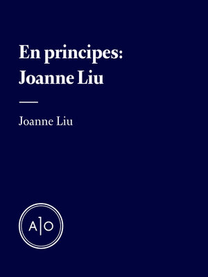 cover image of Joanne Liu